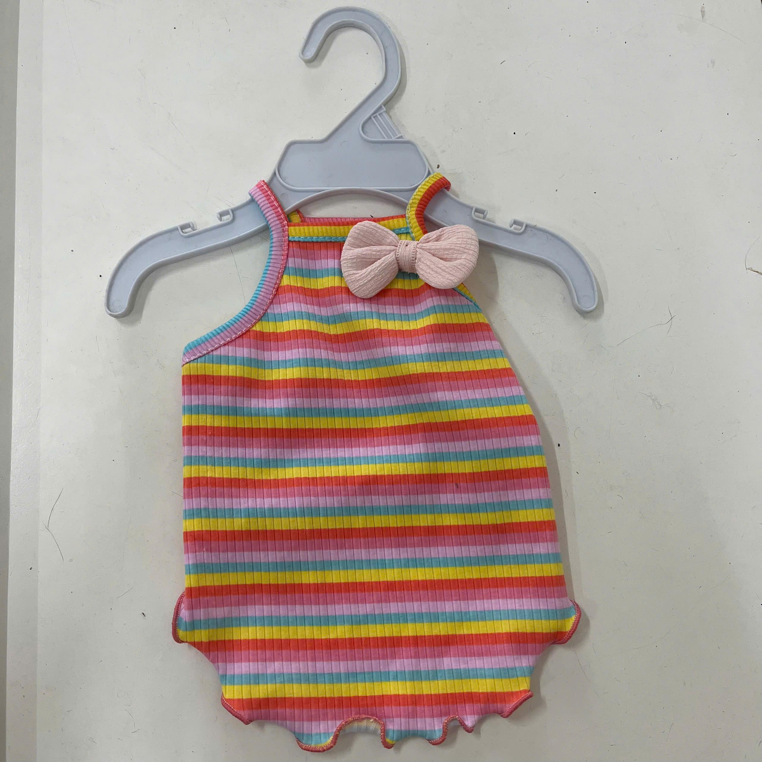 Áo dây nơ hồng XS S M L