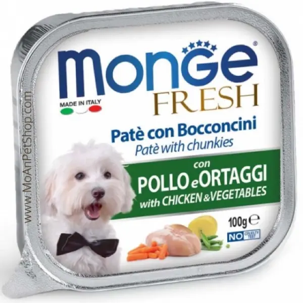 Pate Monge Gà Rau Củ Quả