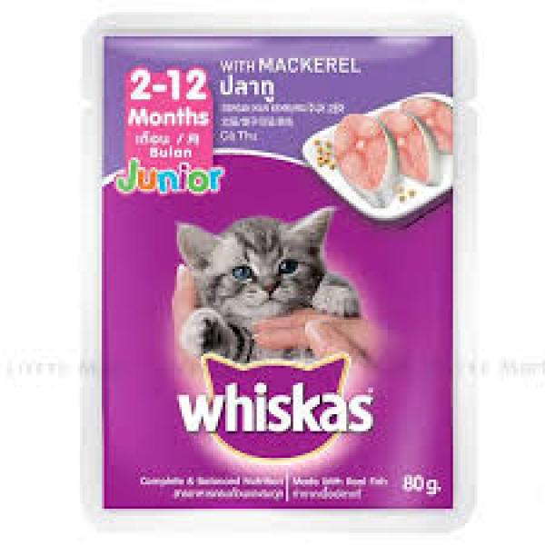 Pate whiskas 2-12 tháng Cá Thu