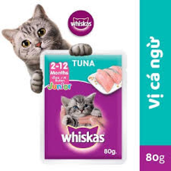 Pate Whiskas 2-12th Cá Ngừ