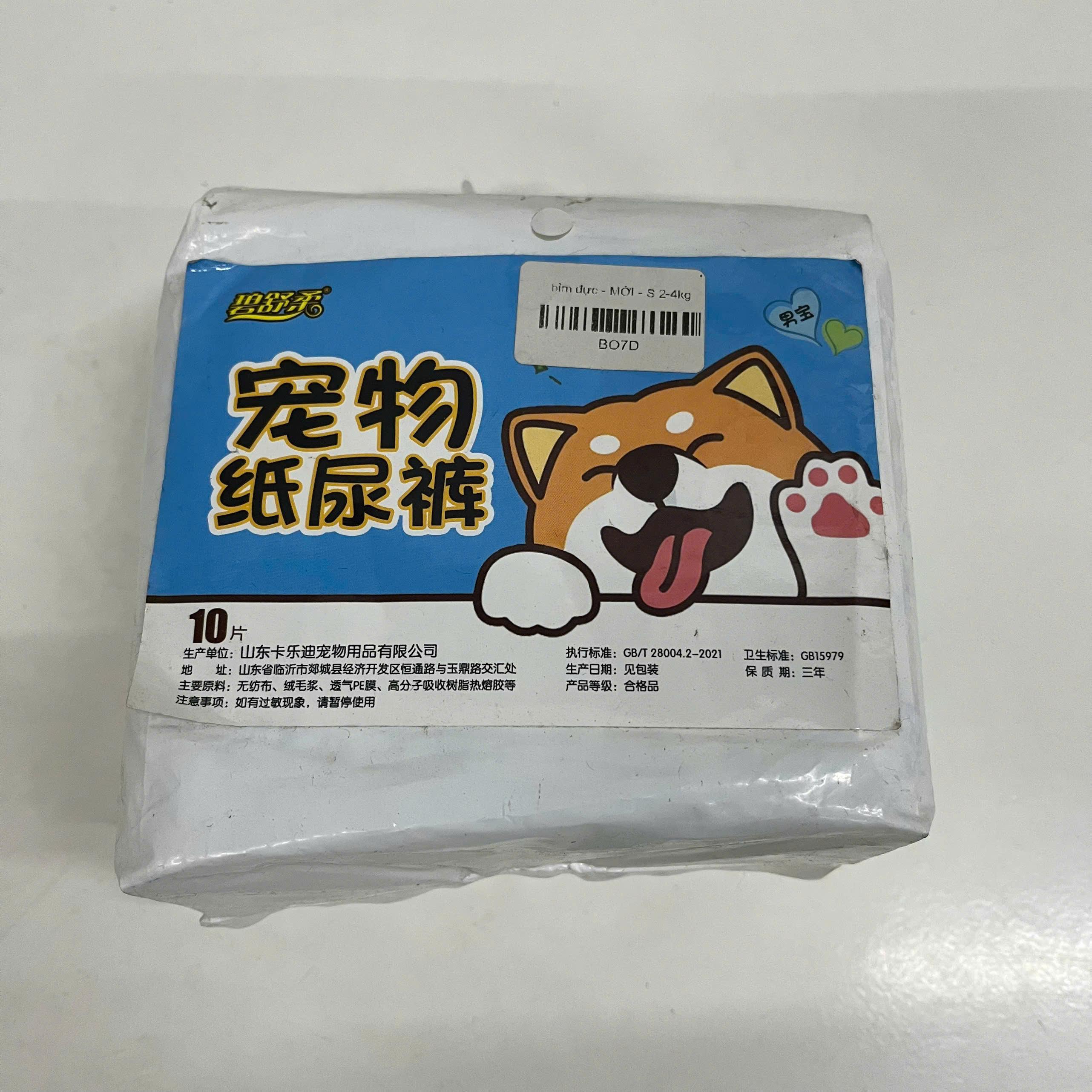 Tả dán chó đực M