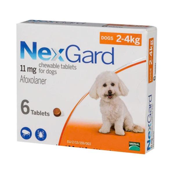 Thuốc  Trị Ve Nexgard 2-4kg